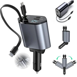 شارژر فندکی فست شارژ cheetah 120w