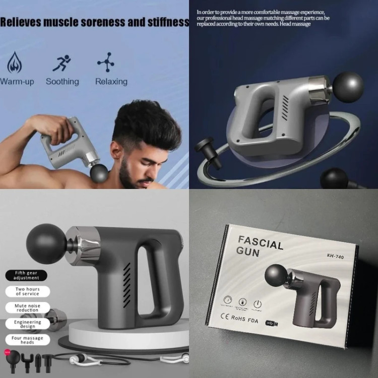 ماساژور تفنگی Fascial Gun مدل KH-740