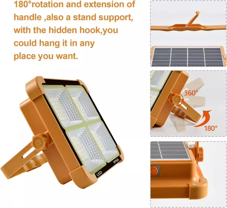 پراژکتور ۶۰۰ وات سولار Solar LED