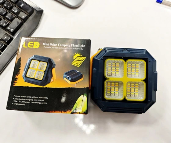 مینی پراژکتور سولار LED ۱۰۰ وات ( نور قوی )