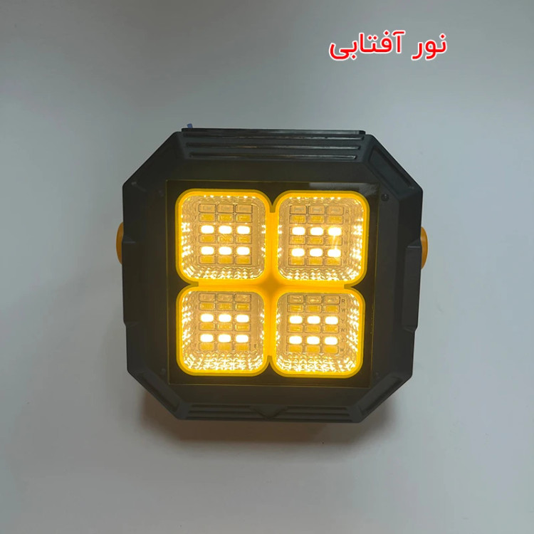 مینی پراژکتور سولار LED ۱۰۰ وات ( نور قوی )