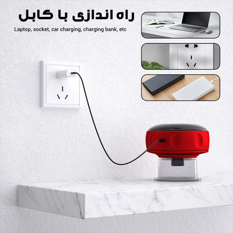 دستگاه بادکش هوشمند دیجیتالی با قابلیت تولید گرما